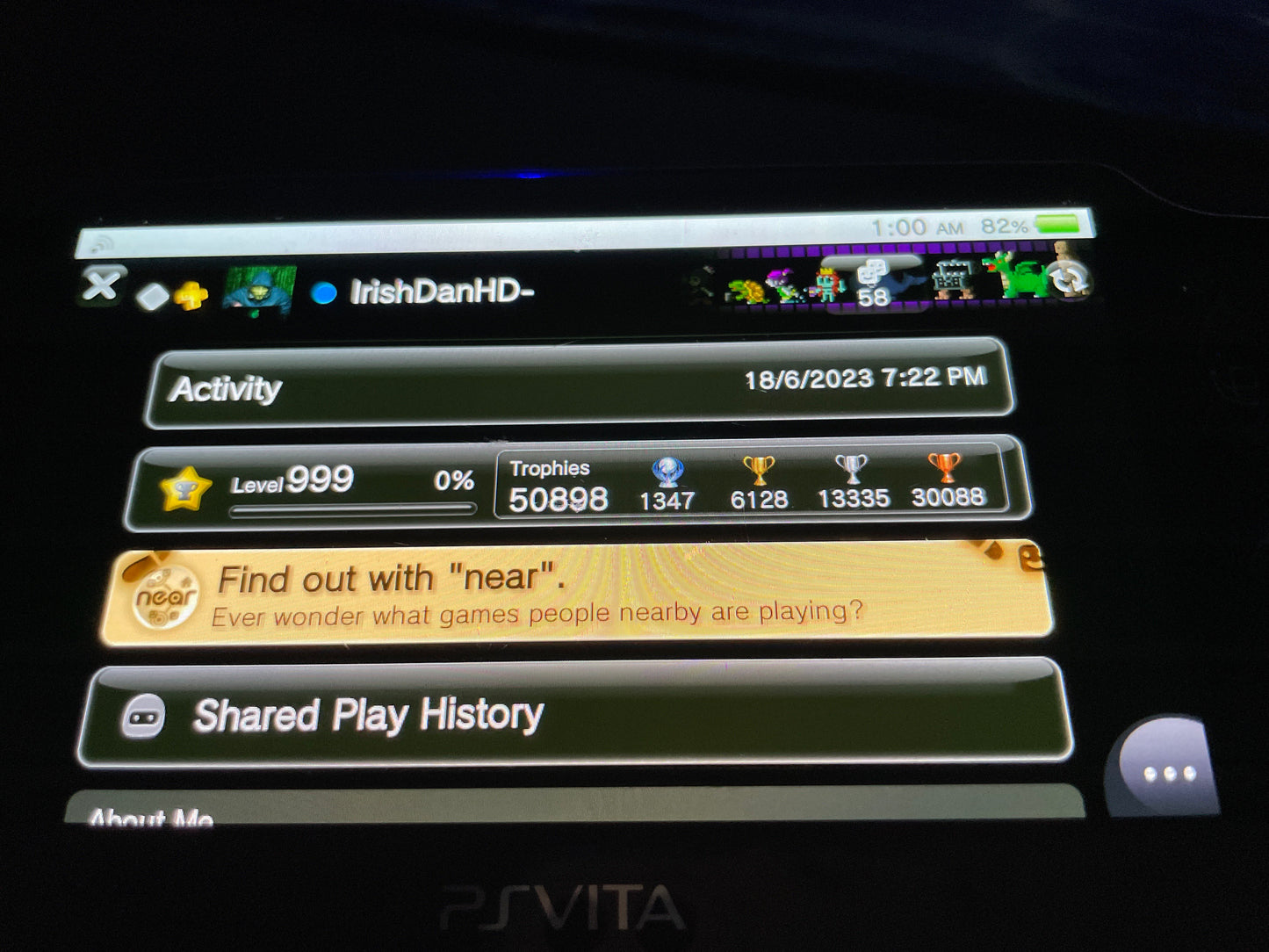 PSN Trophies Level 999